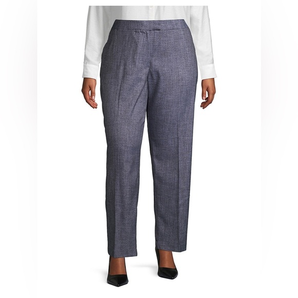 Jones New York Pants - Jones NY Pants Sz 12 SYDNEY Gray Office Career Closet Staple Stretch Comfort